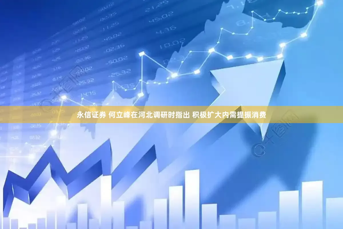 永信证券 何立峰在河北调研时指出 积极扩大内需提振消费