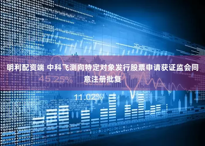 明利配资端 中科飞测向特定对象发行股票申请获证监会同意注册批复